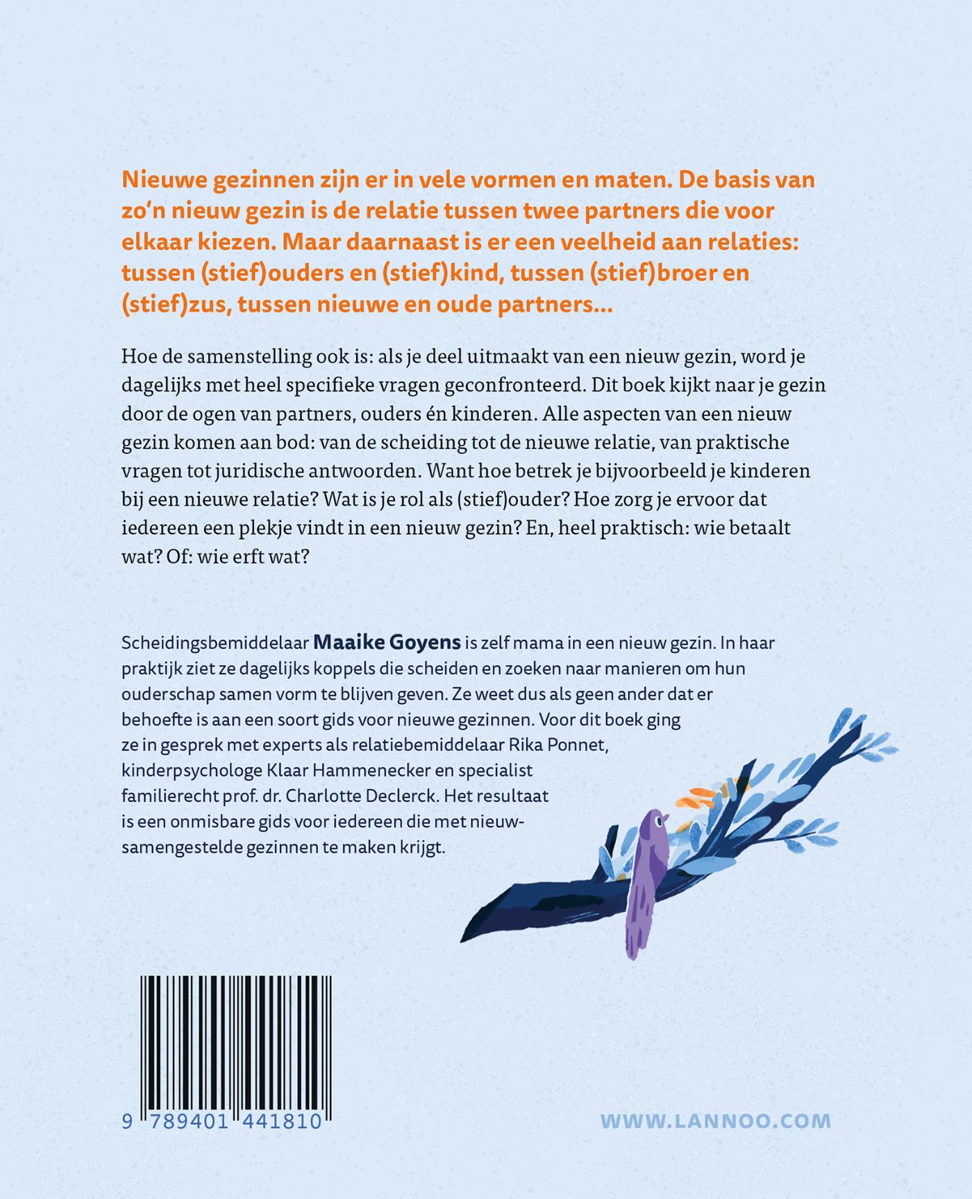 Achterkant van Eerste hulp bij je nieuwe gezin