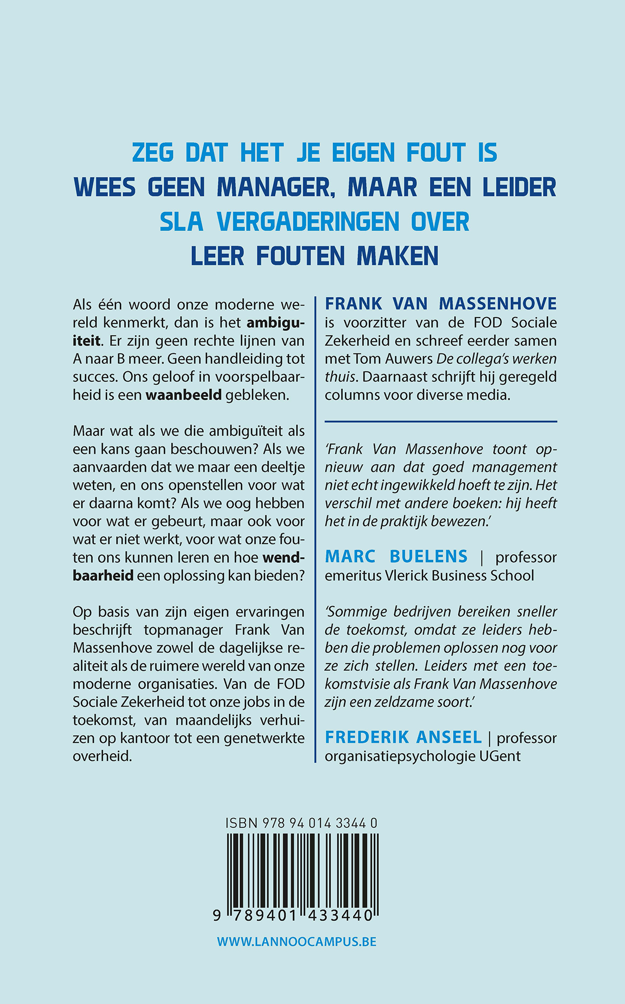 Achterkant van Zijn er nog managers nodig