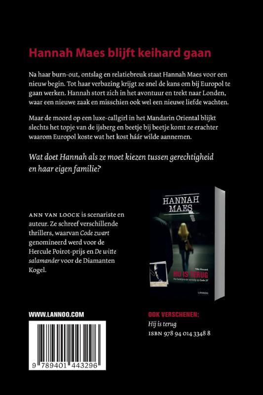 Achterkant van Bloed kruipt