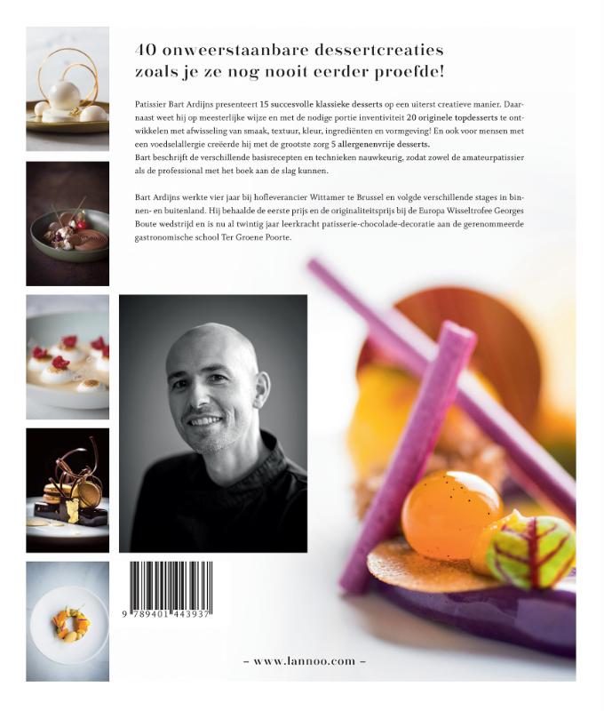 Achterkant van 40 verbluffende desserts
