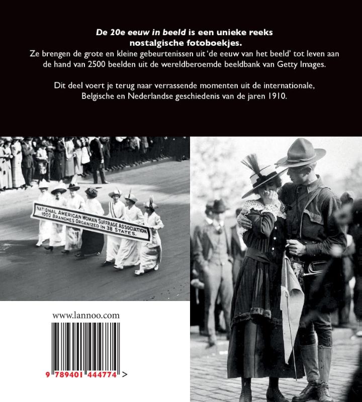 Achterkant van De jaren 1910