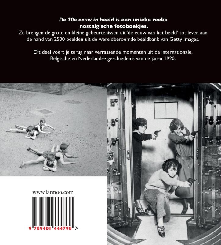 Achterkant van De jaren 1920