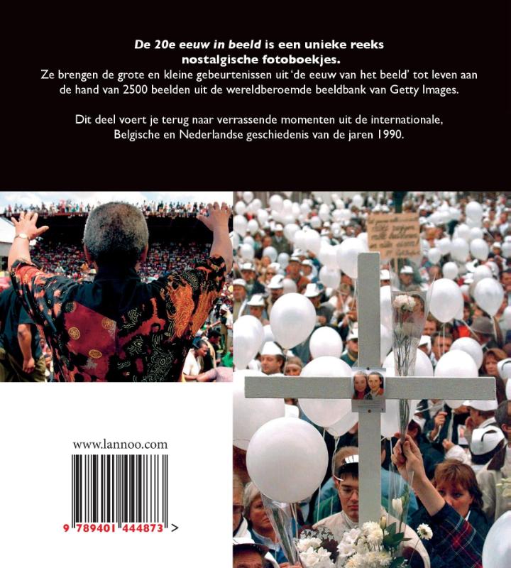 Achterkant van De jaren 1990