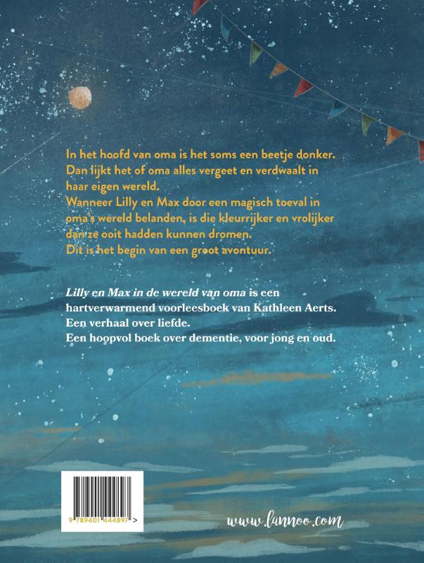 Achterkant van Lilly en Max