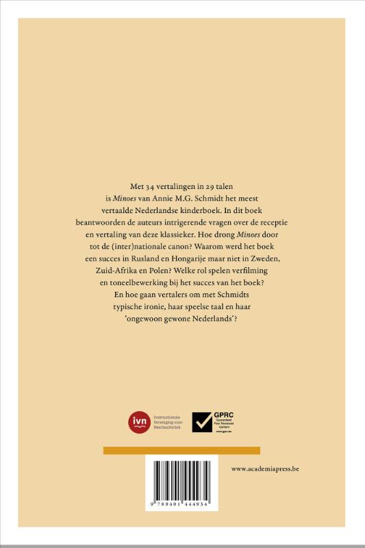 Achterkant van Minoes, Mini, Minu en andere katse streken