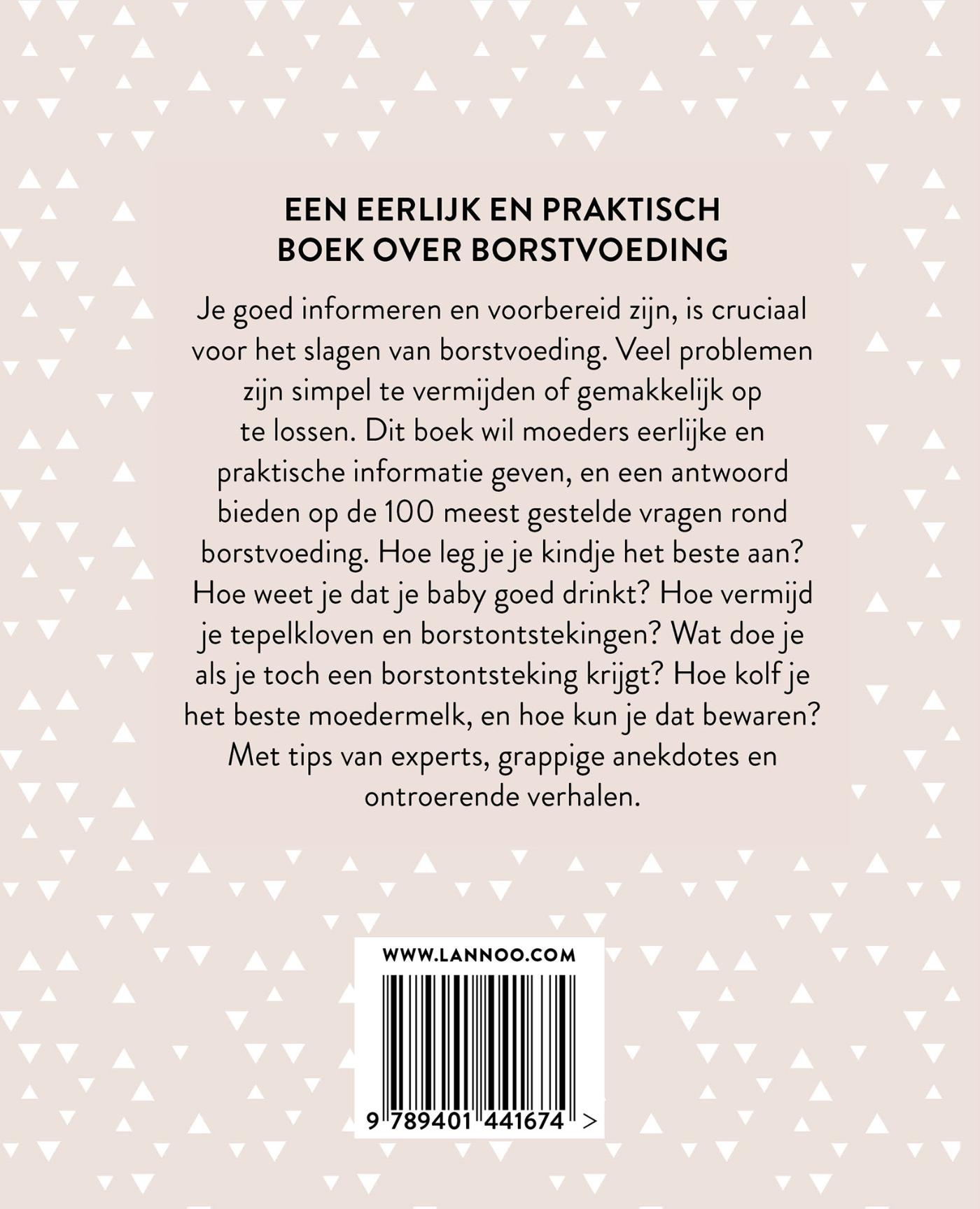 Achterkant van De 100 meest gestelde vragen over borstvoeding