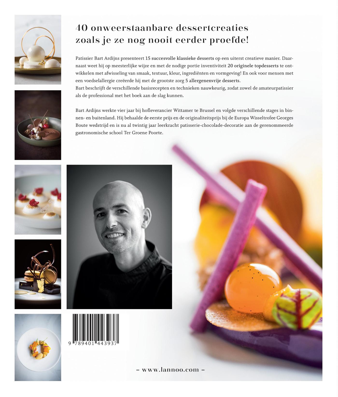 Achterkant van 40 verbluffende desserts