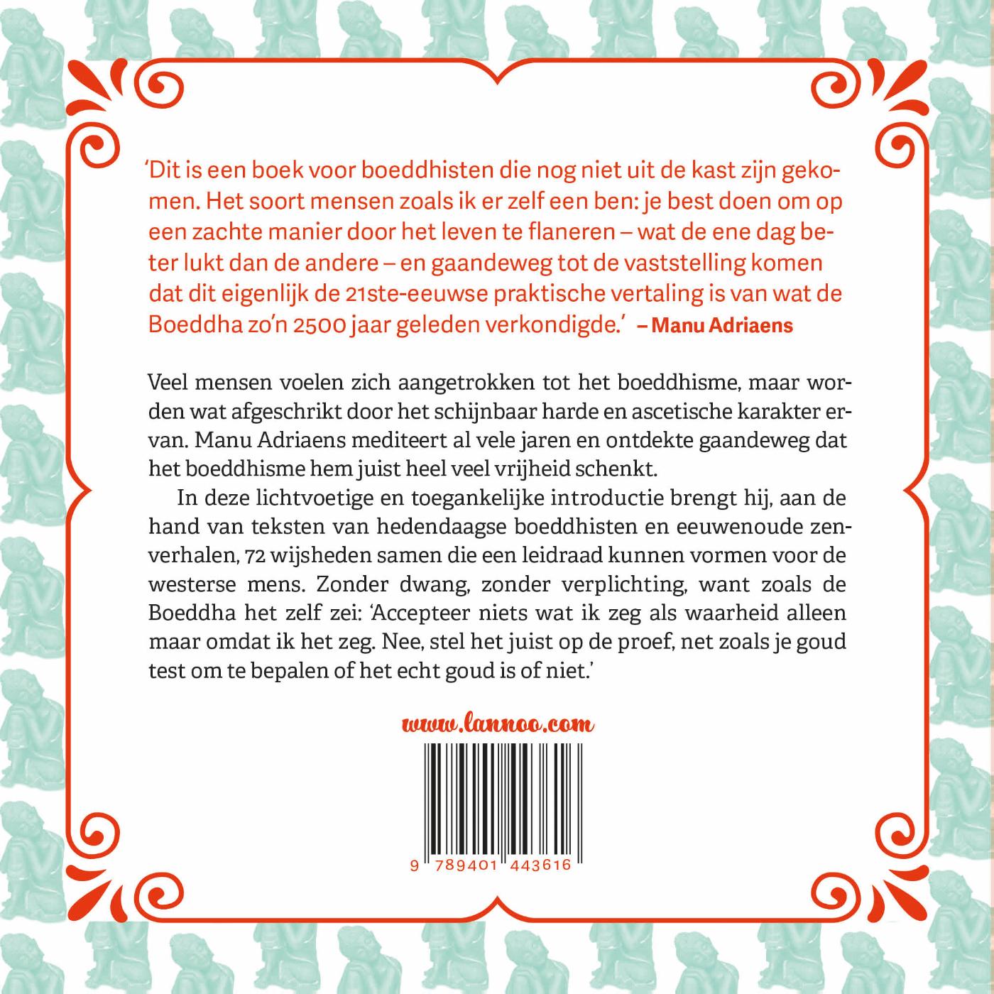 Achterkant van Vind de boeddha in jezelf