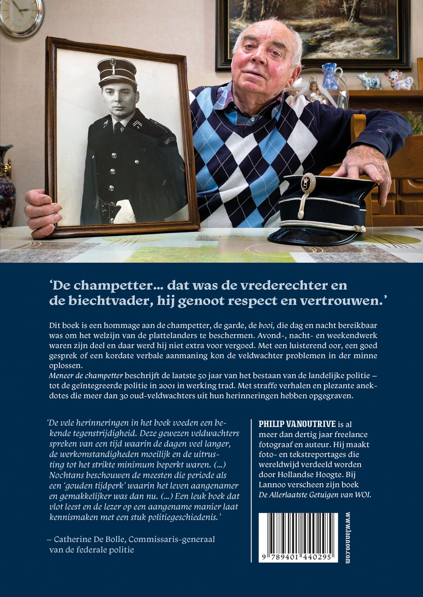 Achterkant van Meneer de champetter