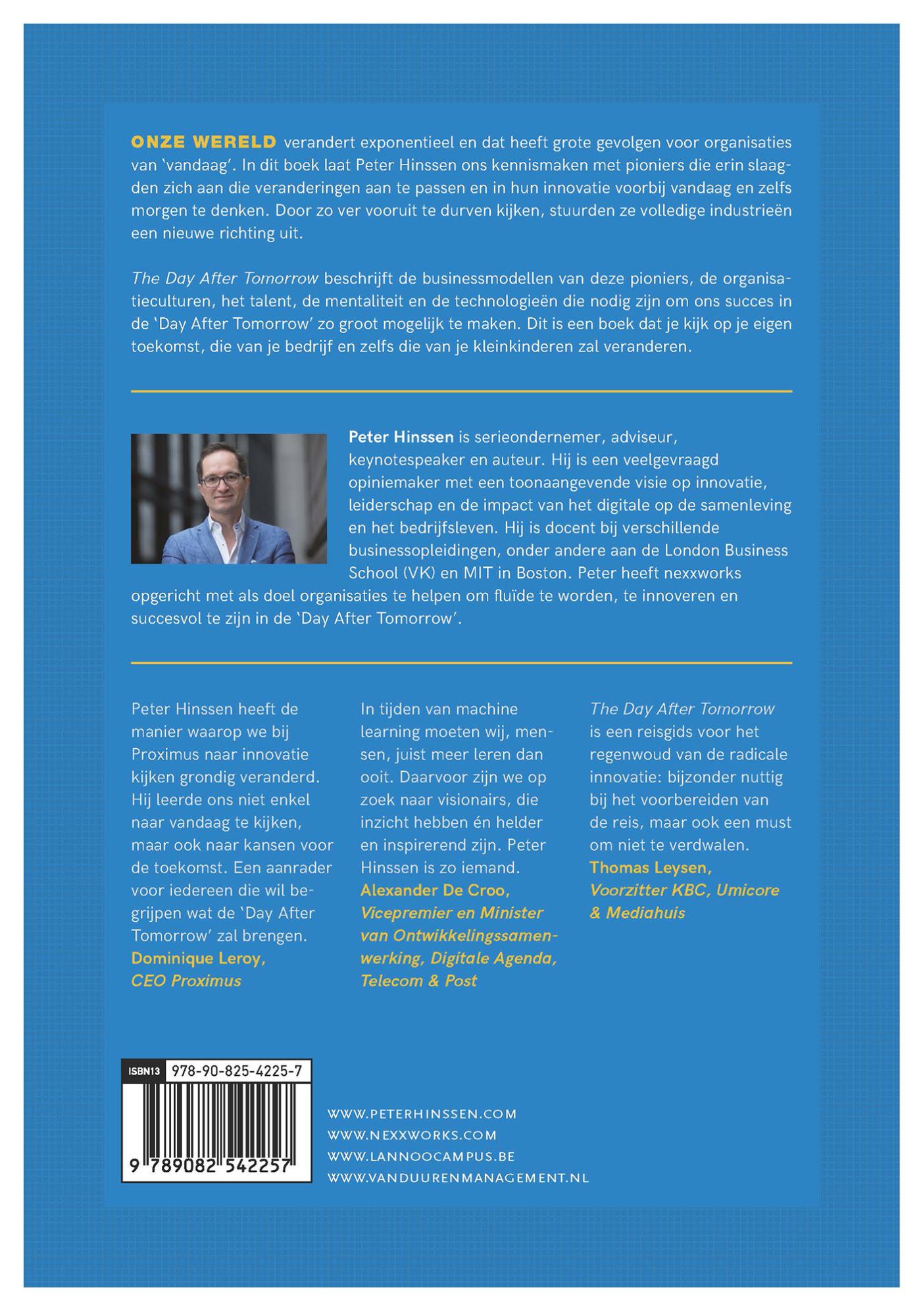 Achterkant van The Day after Tomorrow (e-boek - epub)