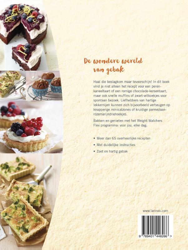 Achterkant van Het Weight Watchers bakboek