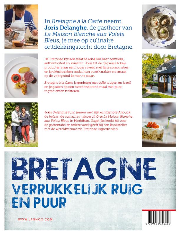 Achterkant van Bretagne à la carte