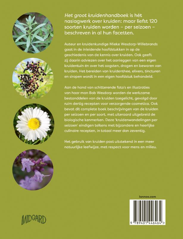 Achterkant van Het groot kruidenhandboek