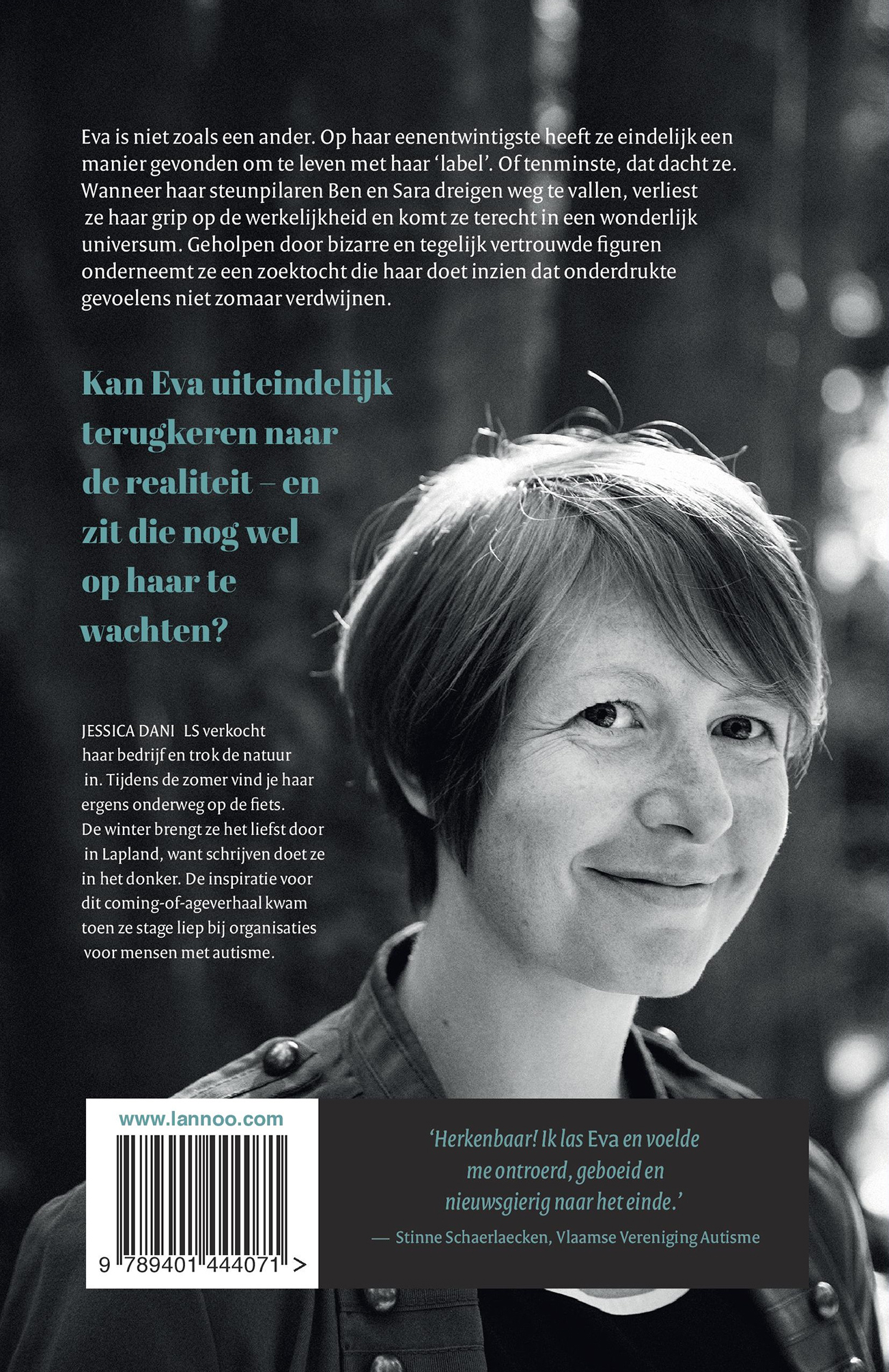 Achterkant van Eva