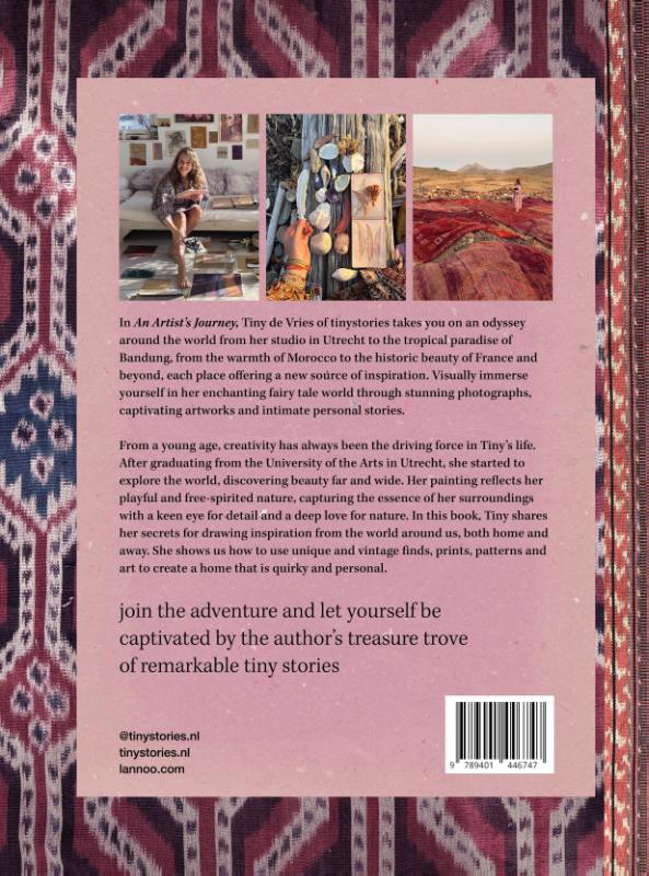 Achterkant van An Artist's Journey