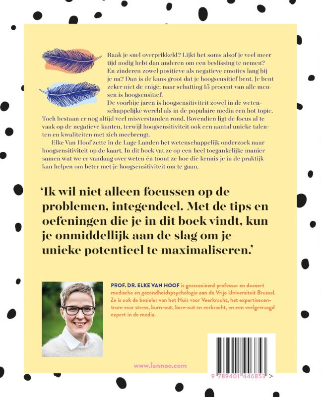 Achterkant van Eerste hulp bij hoogsensitiviteit