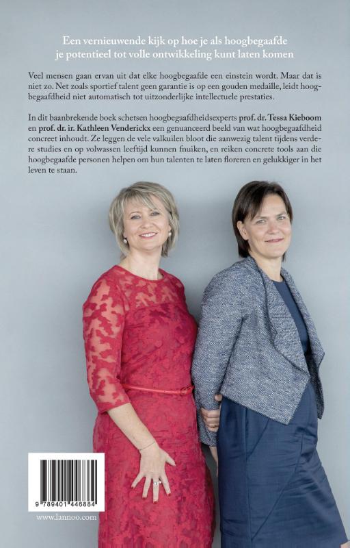Achterkant van Meer dan intelligent