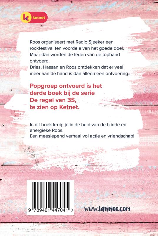 Achterkant van Popgroep ontvoerd