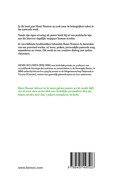 Achterkant van Creatief pastoraat