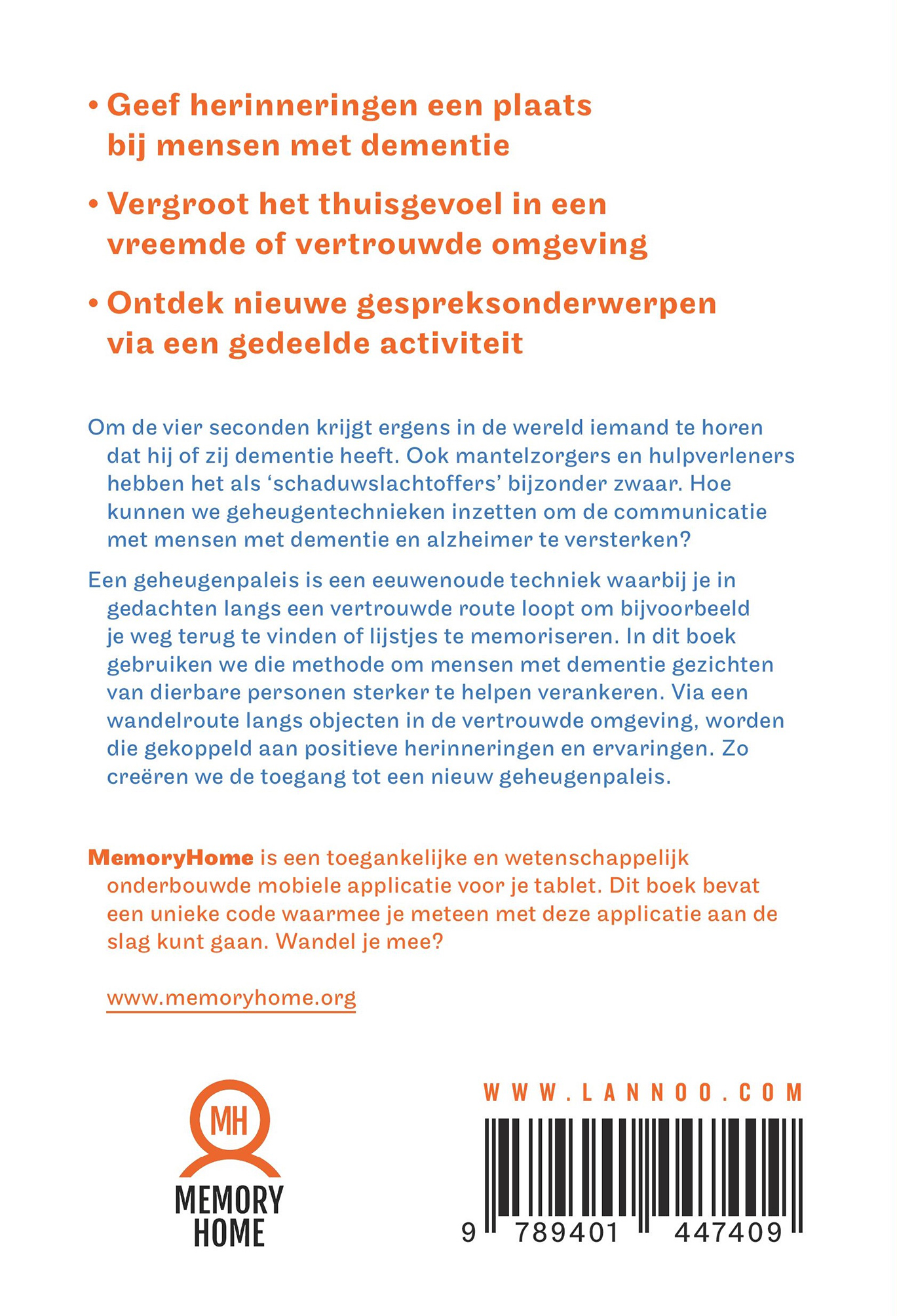 Achterkant van Een nieuw geheugenpaleis (e-boek - epub)
