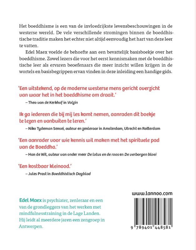 Achterkant van Een kleine inleiding in het boeddhisme