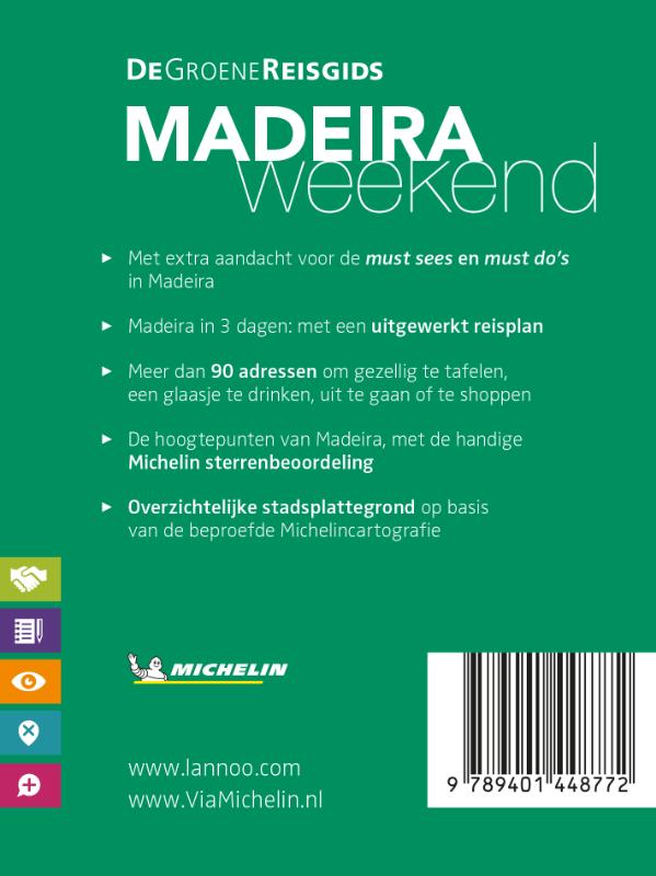 Achterkant van Madeira weekend