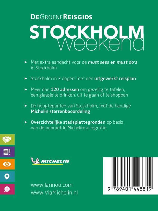Achterkant van Stockholm weekend