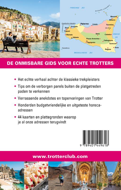 Achterkant van Trotter Sicilië