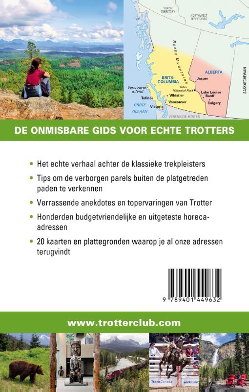 Achterkant van West-Canada