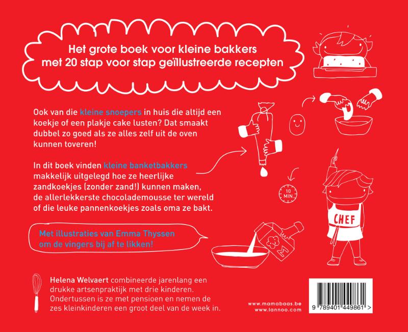 Achterkant van Mijn kind bakt graag!