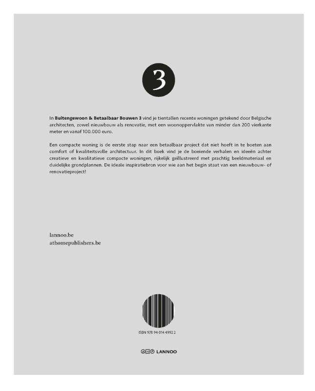 Achterkant van Buitengewoon betaalbaar bouwen 3