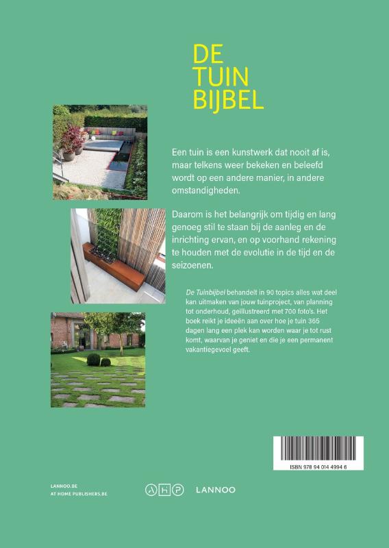 Achterkant van De tuinbijbel