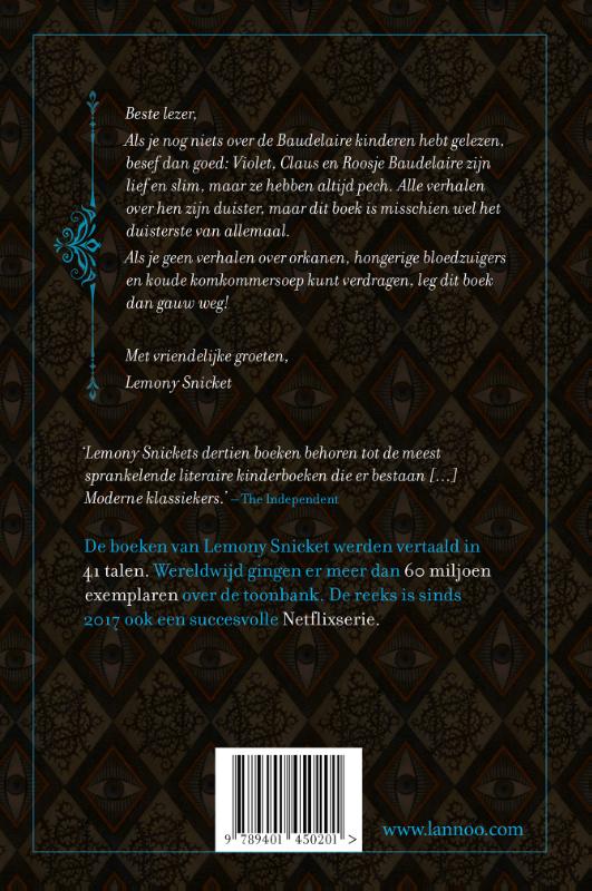 Achterkant van Het duistere derde boek