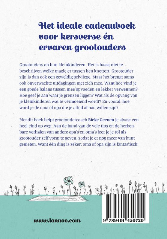 Achterkant van Opa en oma zonder stress