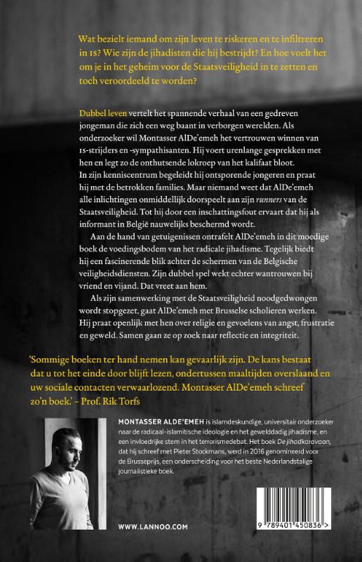 Achterkant van Dubbel leven