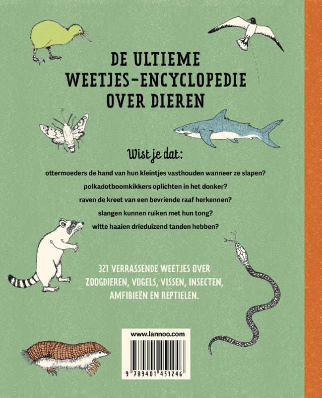 Achterkant van 321 superslimme dingen die je moet weten over dieren