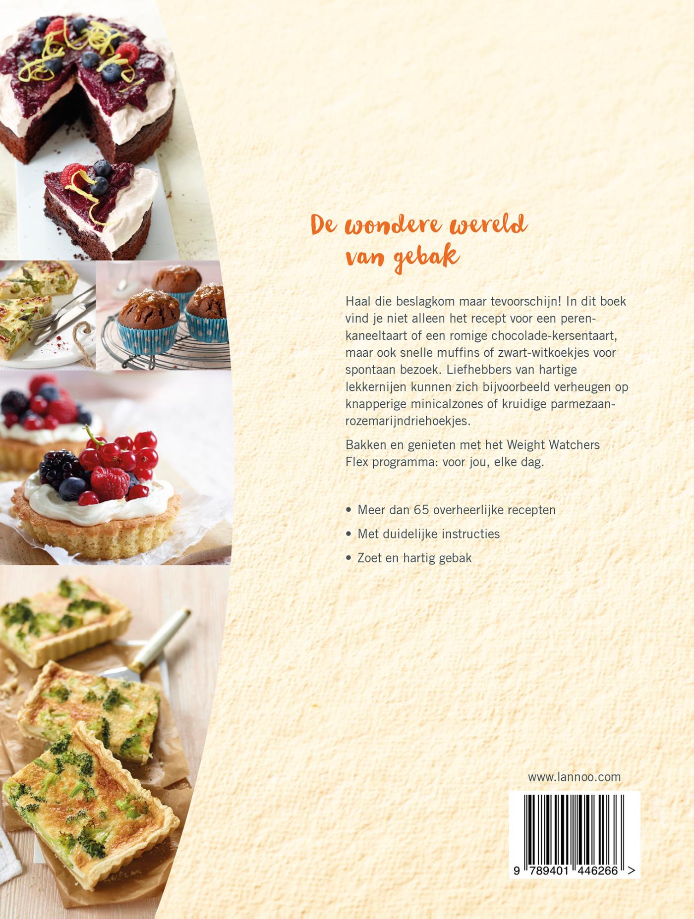 Achterkant van Het Weight Watchers bakboek