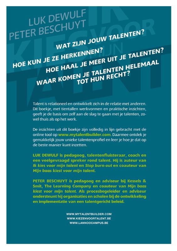 Achterkant van Ik kies voor mijn talent Toolbox