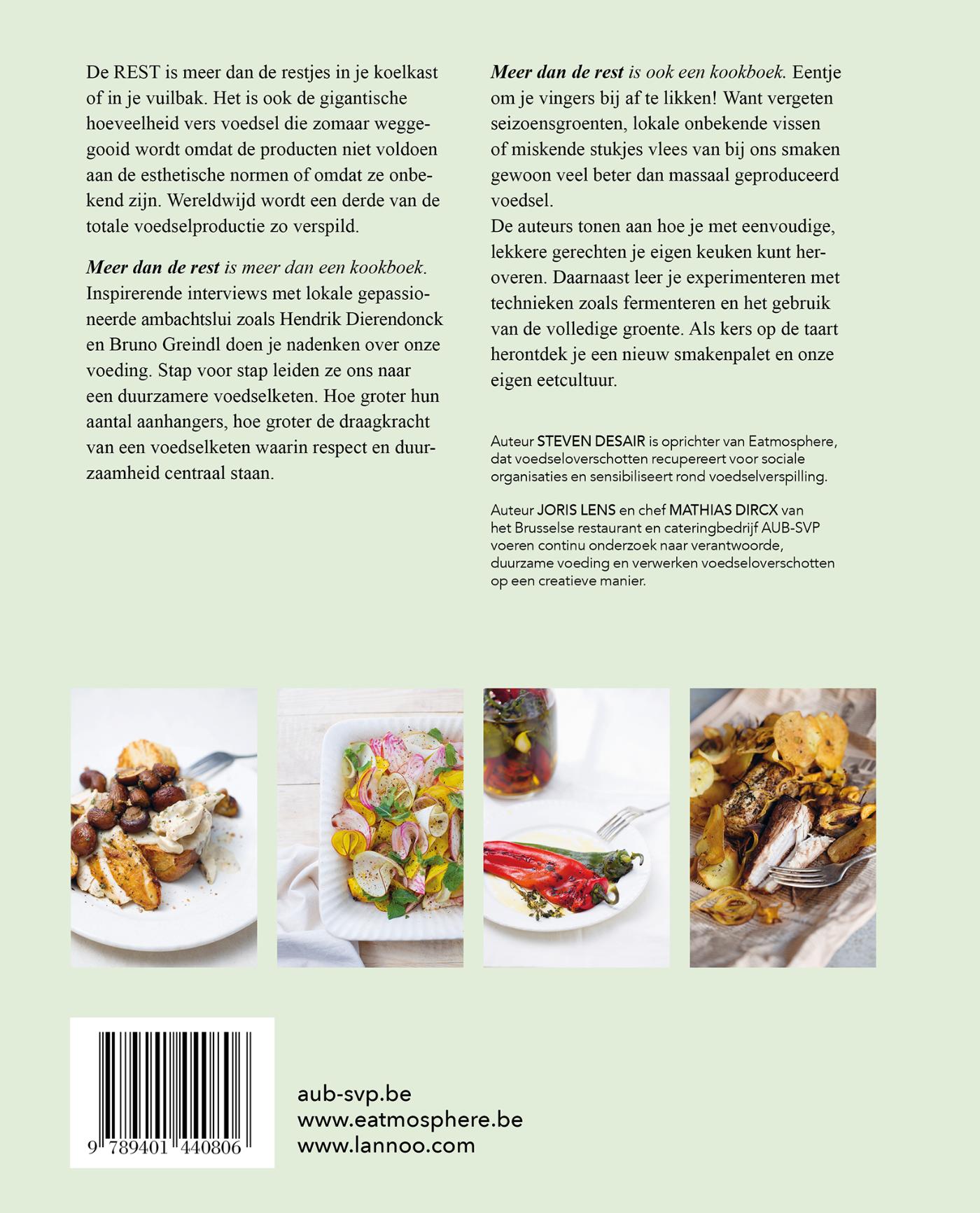 Achterkant van Meer dan de rest