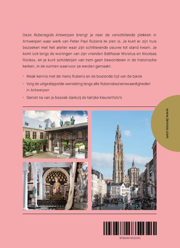 Achterkant van Rubensgids Antwerpen