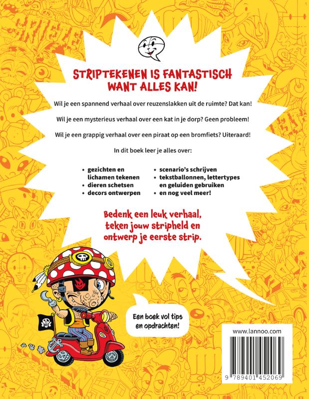 Achterkant van Striptekenen!