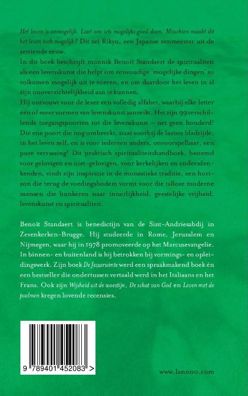 Achterkant van Spiritualiteit als levenskunst