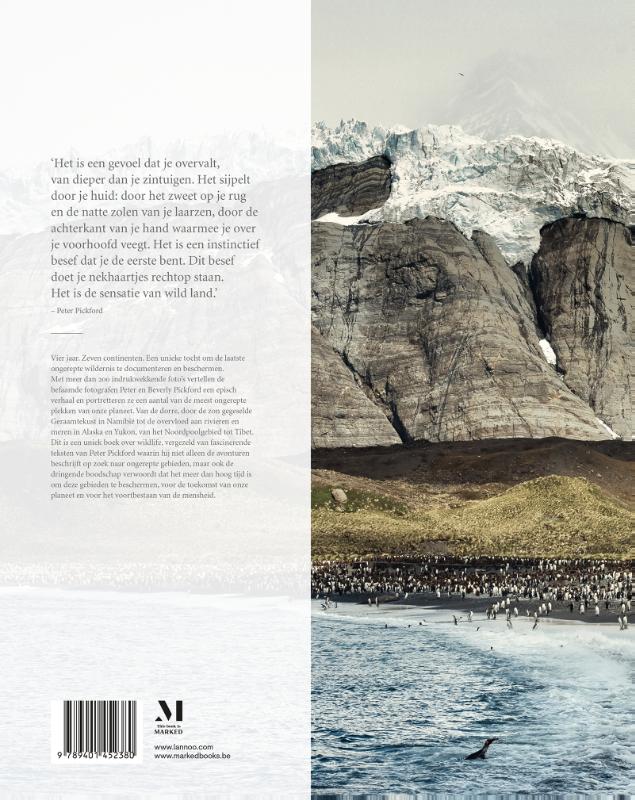 Achterkant van Wild Land