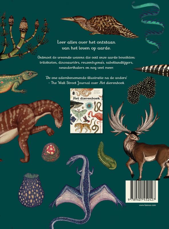 Achterkant van Het boek van de evolutie
