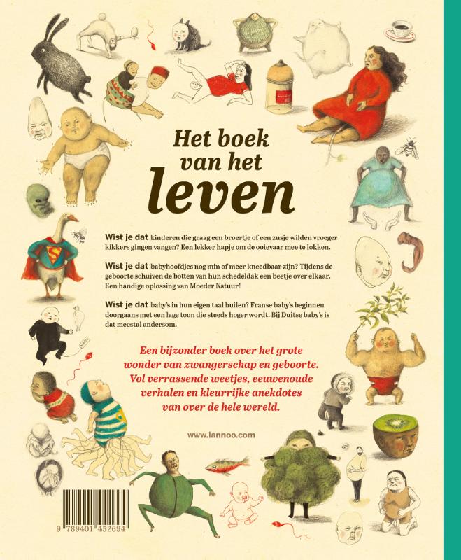 Achterkant van Het boek van het leven