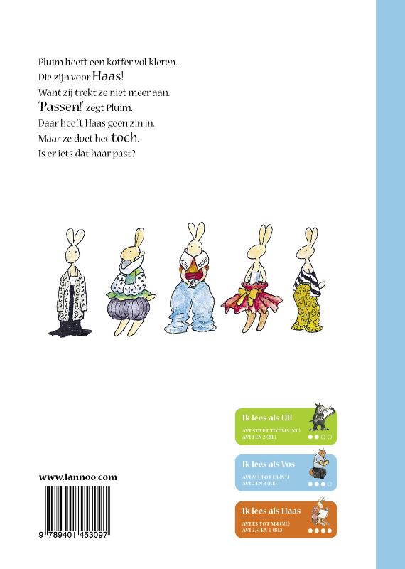 Achterkant van Ik leer lezen met Vos en Haas - Ik lees als Vos - Het maatje van Haas
