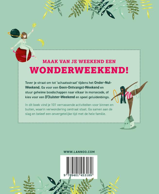 Achterkant van Wonderweekend!