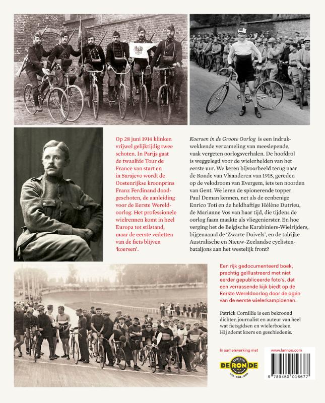 Achterkant van Koersen in de Groote Oorlog