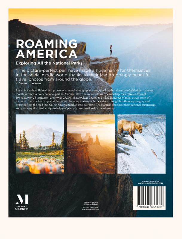 Achterkant van Roaming America