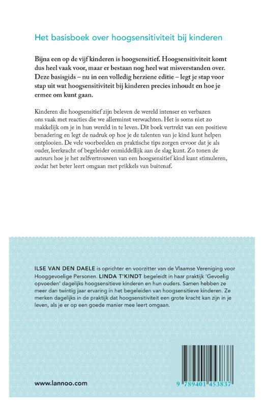 Achterkant van Mijn kind is hoogsensitief